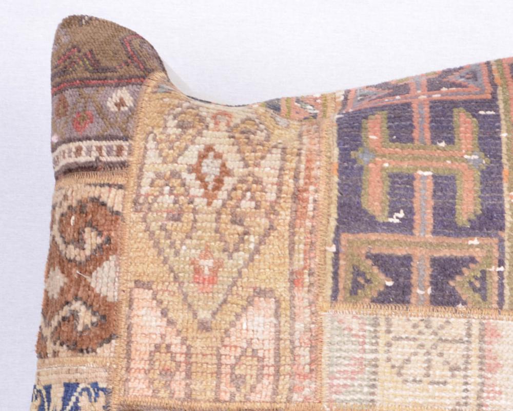Kapadokya Serisi El Dokuma VintageHalı Yastık Kılıfı