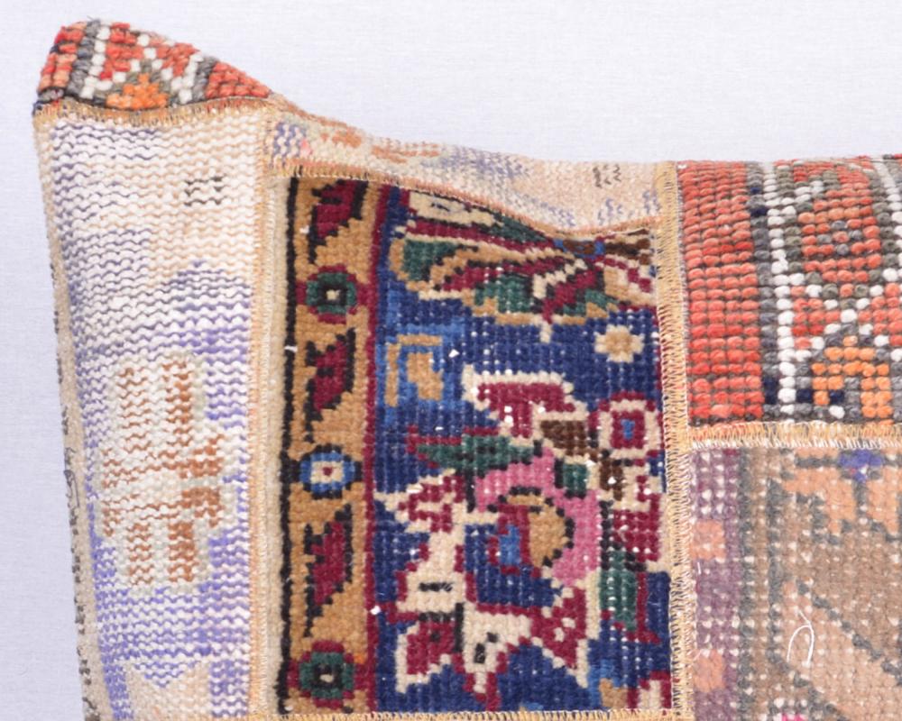 Kapadokya Serisi El Dokuma VintageHalı Yastık Kılıfı
