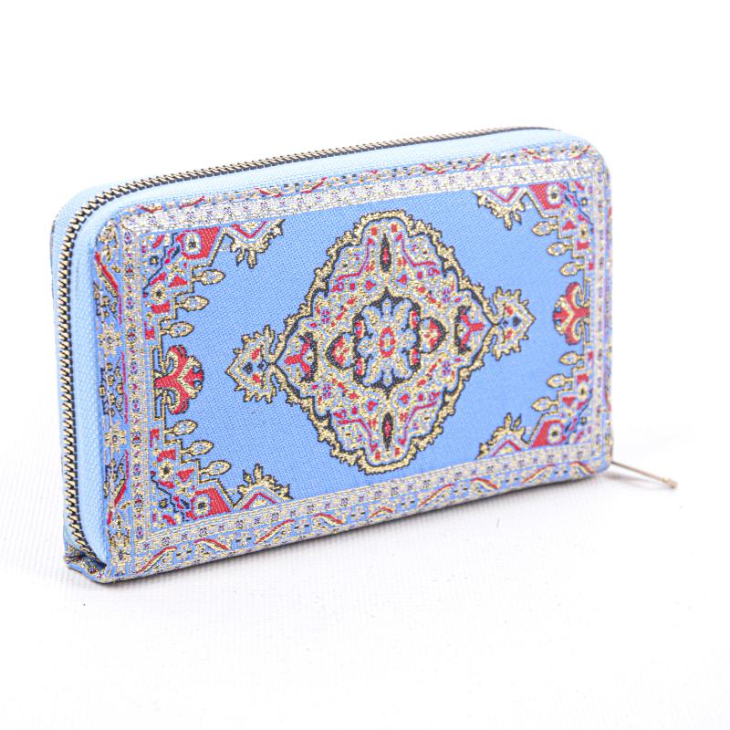Kilim Desenli Cüzdan Bayan Cüzdan