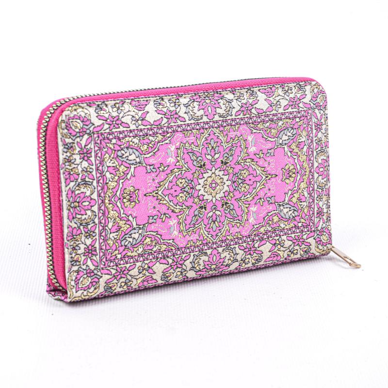 Kilim Desenli Cüzdan Bayan Cüzdan