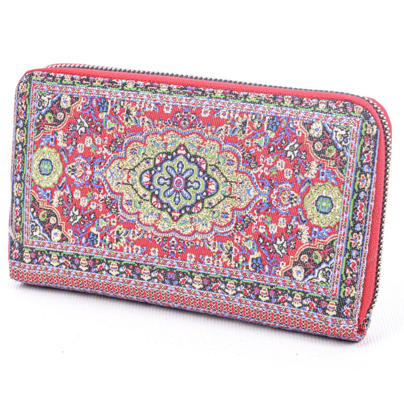 Kilim%20Desenli%20Cüzdan%20Bayan%20Cüzdan