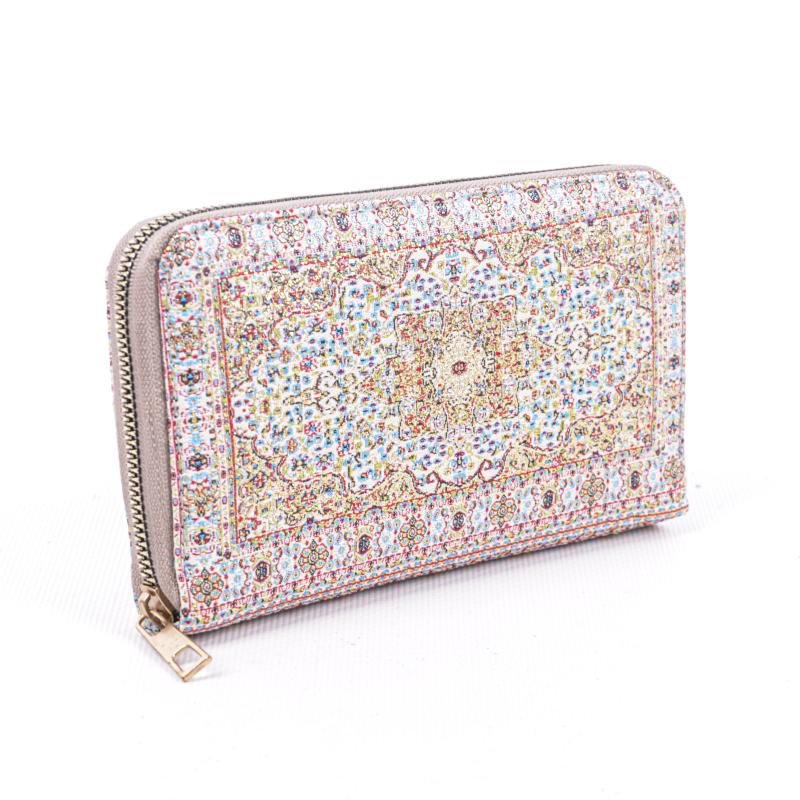 Kilim Desenli Cüzdan Bayan Cüzdan