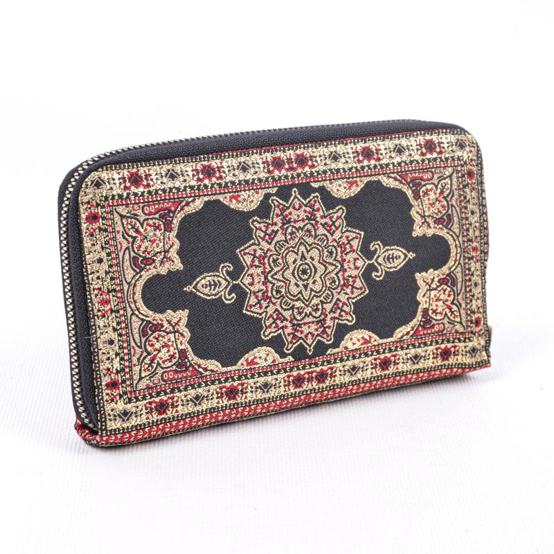 Kilim Desenli Cüzdan Bayan Cüzdan