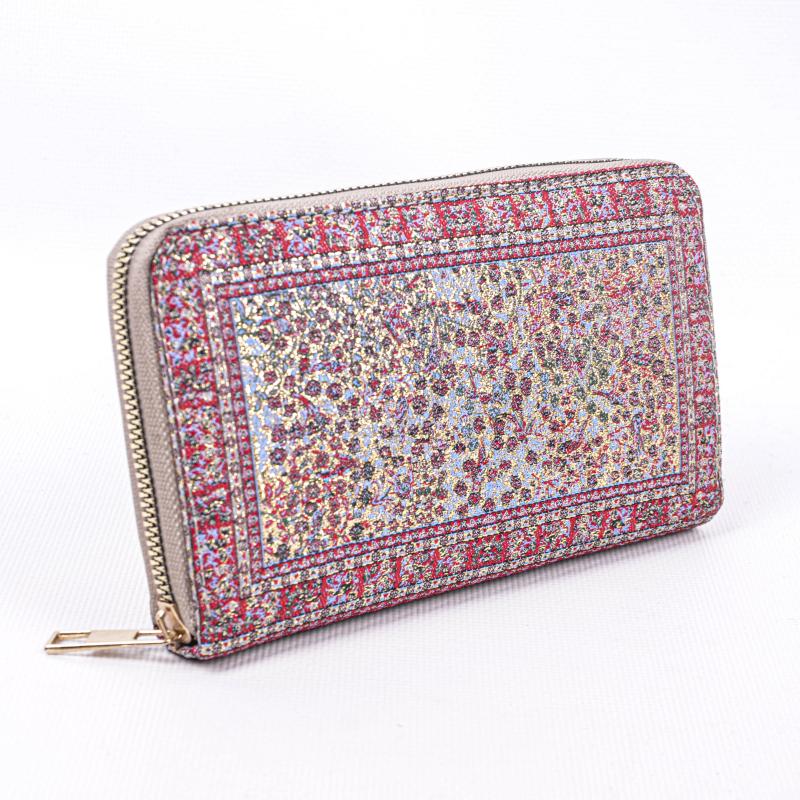 Kilim Desenli Cüzdan Bayan Cüzdan