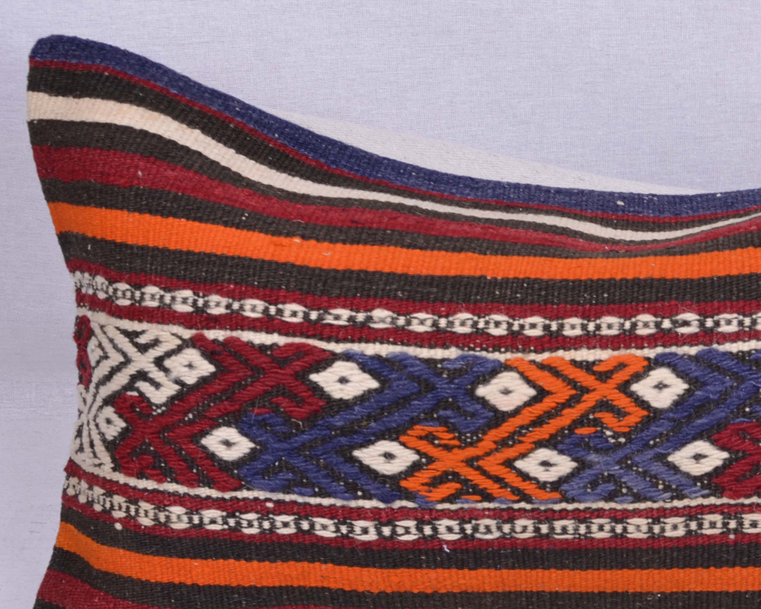 El Dokuması Kilim Kırlen Yastık Kılıfı