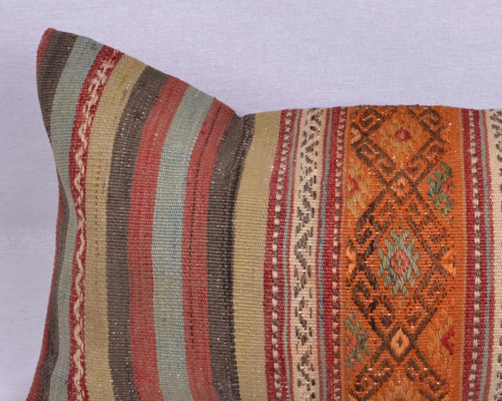 El Dokuması Kilim Kırlen Yastık Kılıfı