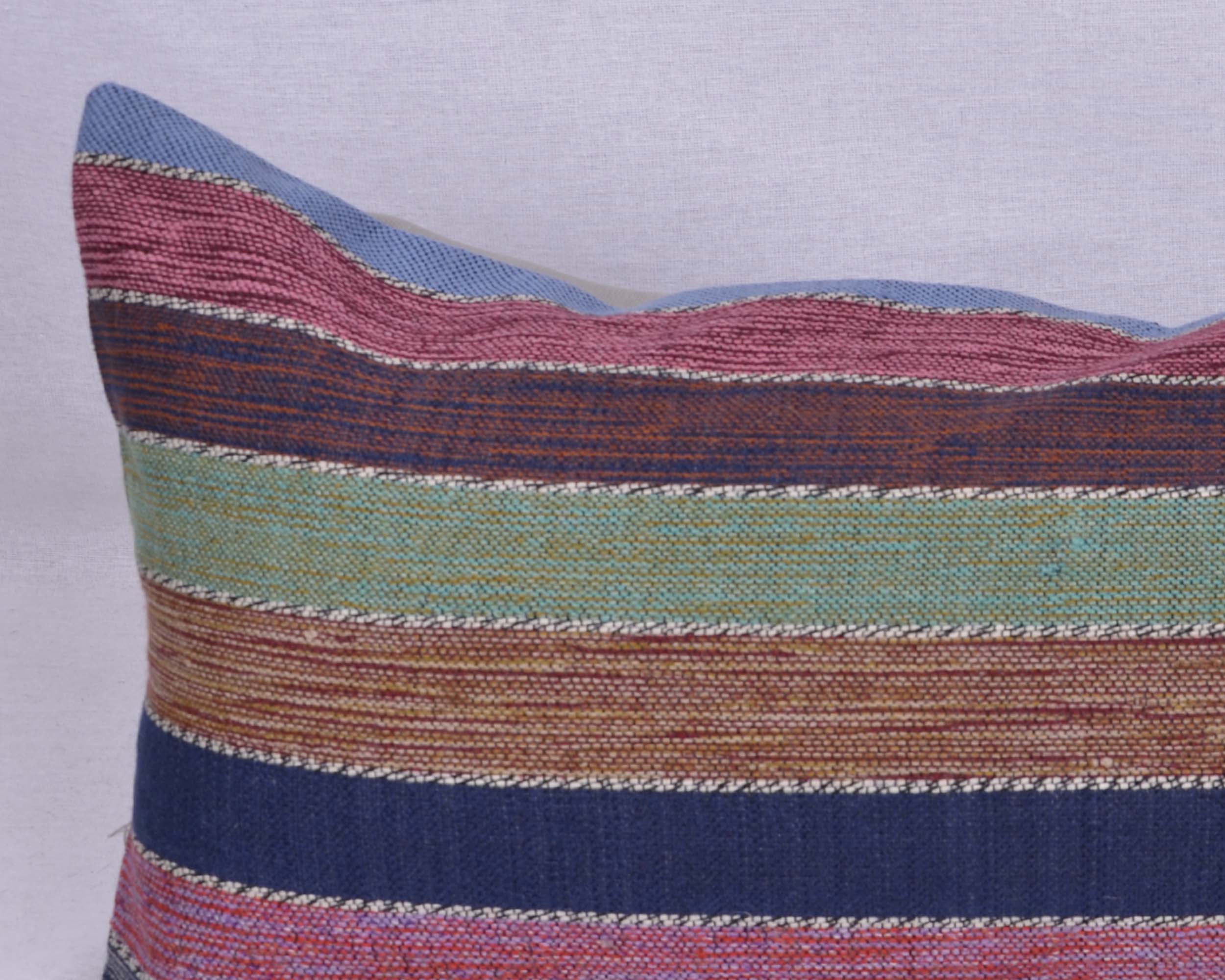El Dokuması Kilim Kırlen Yastık Kılıfı