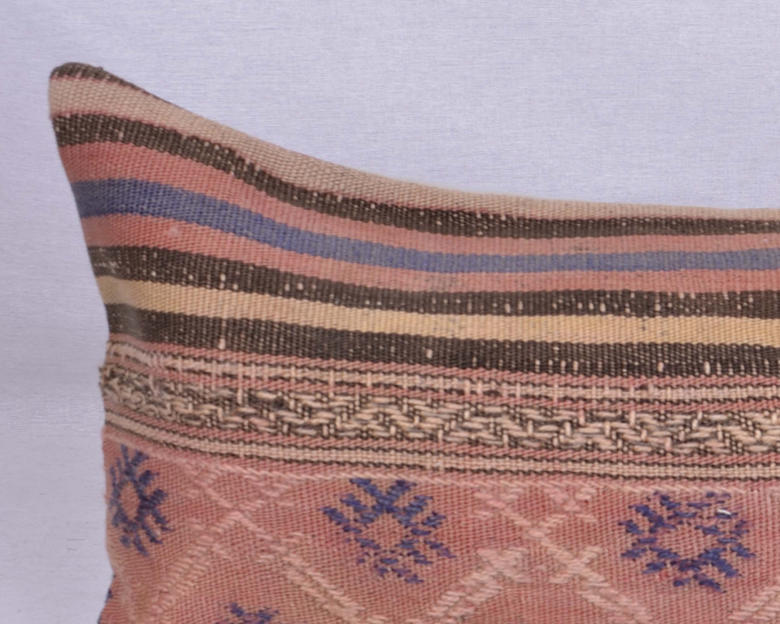 El Dokuması Kilim Kırlen Yastık Kılıfı