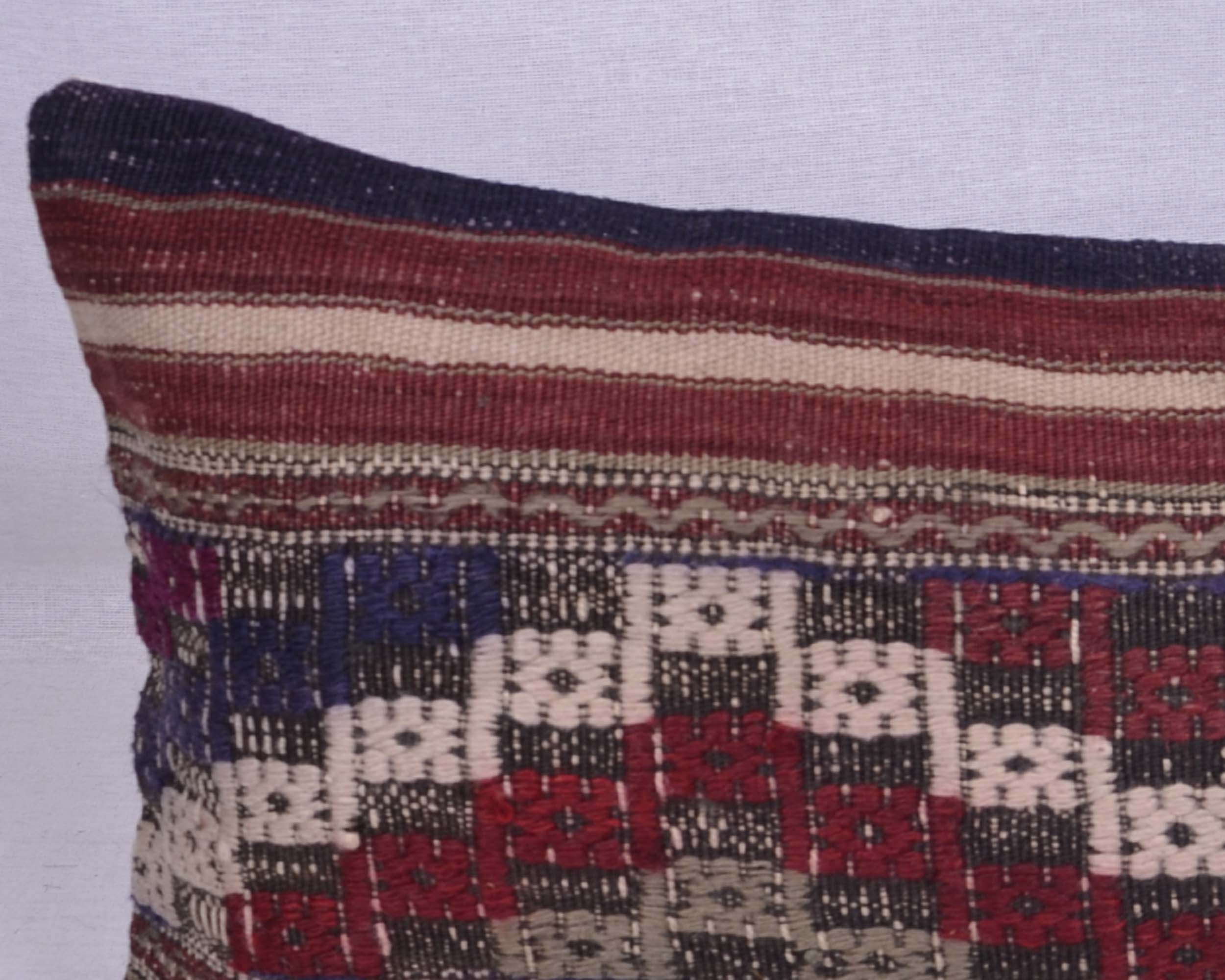 El Dokuması Kilim Kırlen Yastık Kılıfı