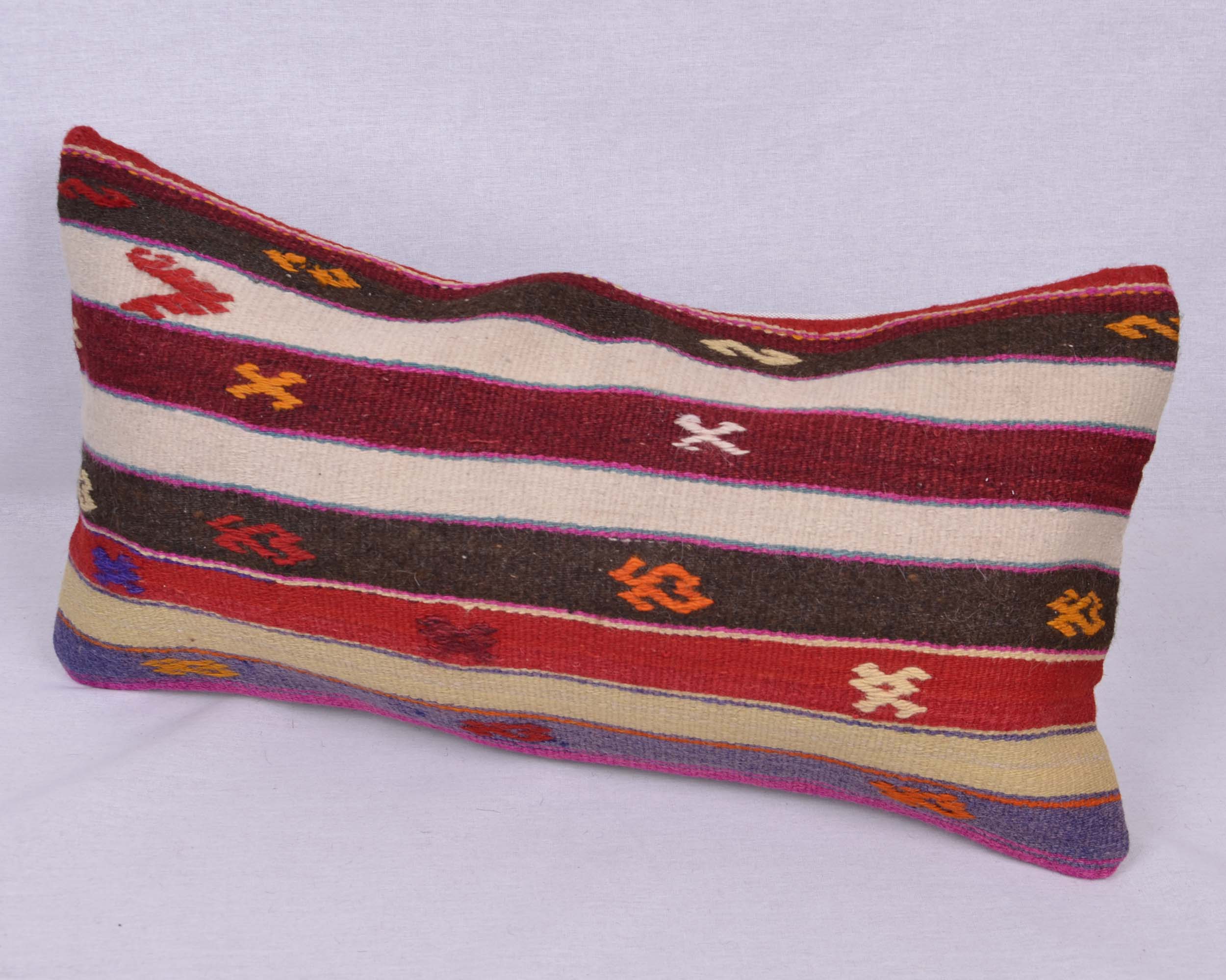 El Dokuması Kilim Kırlen Yastık Kılıfı