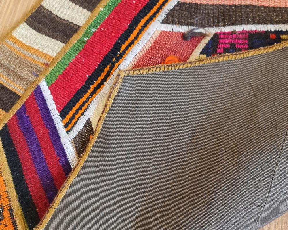El dokuma Patchwork Kilim