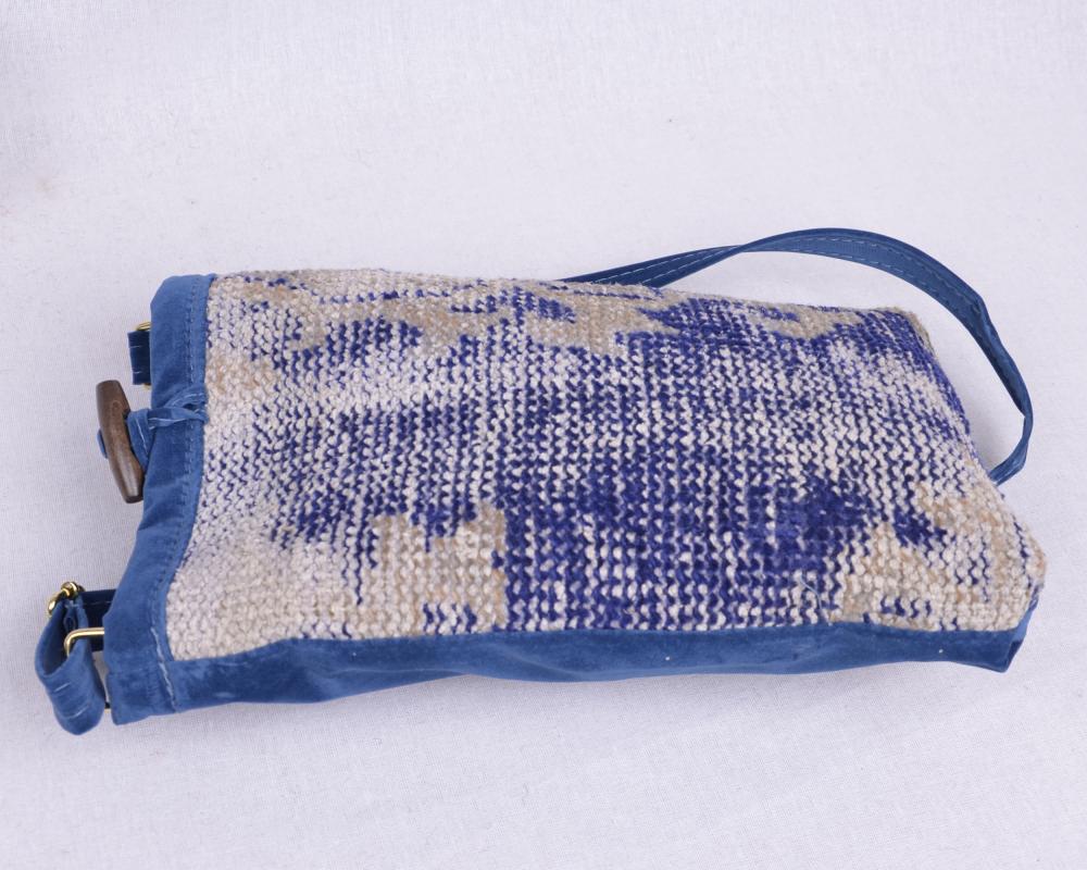 Kilim Çanta Dokuma Çapraz Omuz Çantası