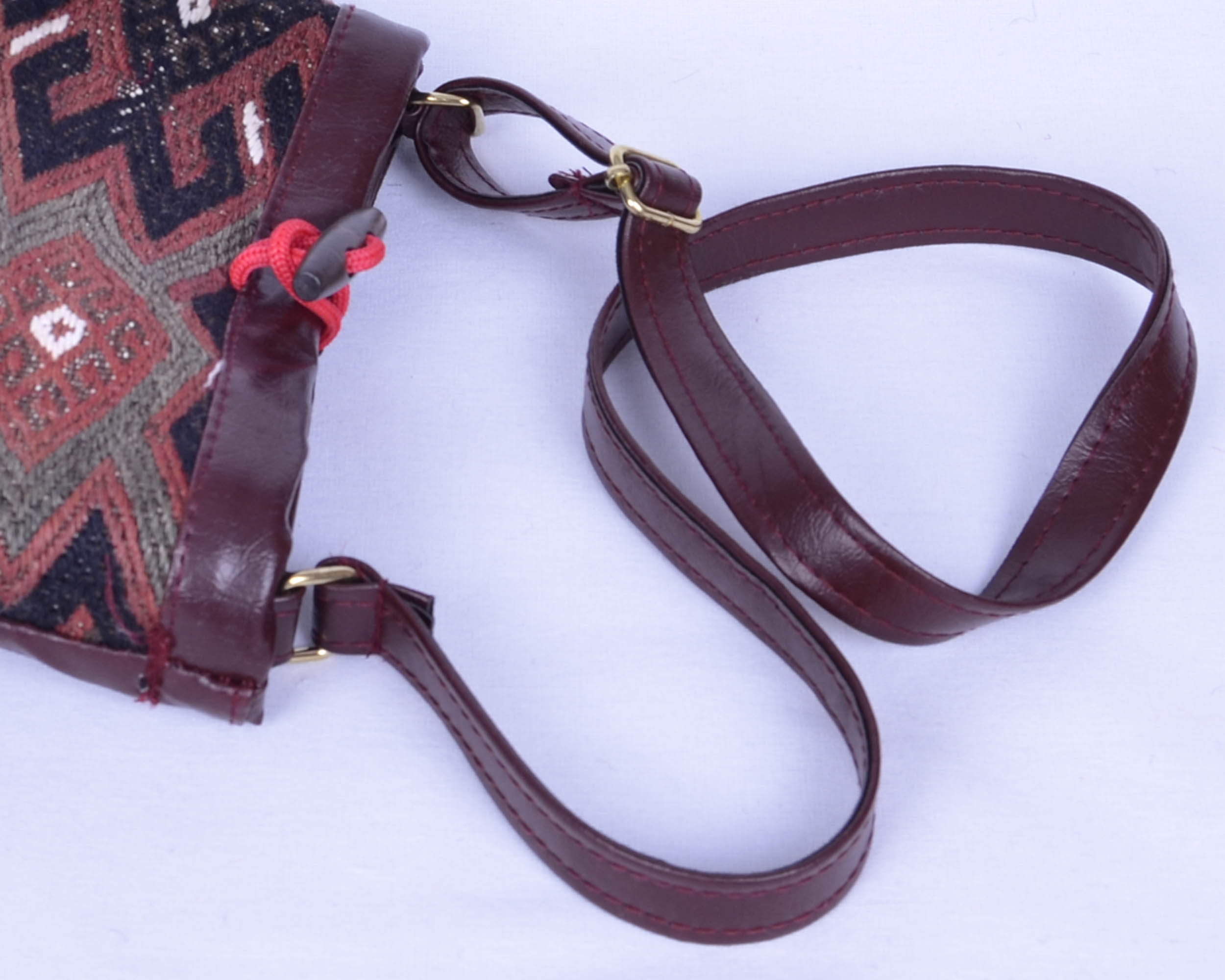 Kilim Çanta Dokuma Çapraz Omuz Çantası