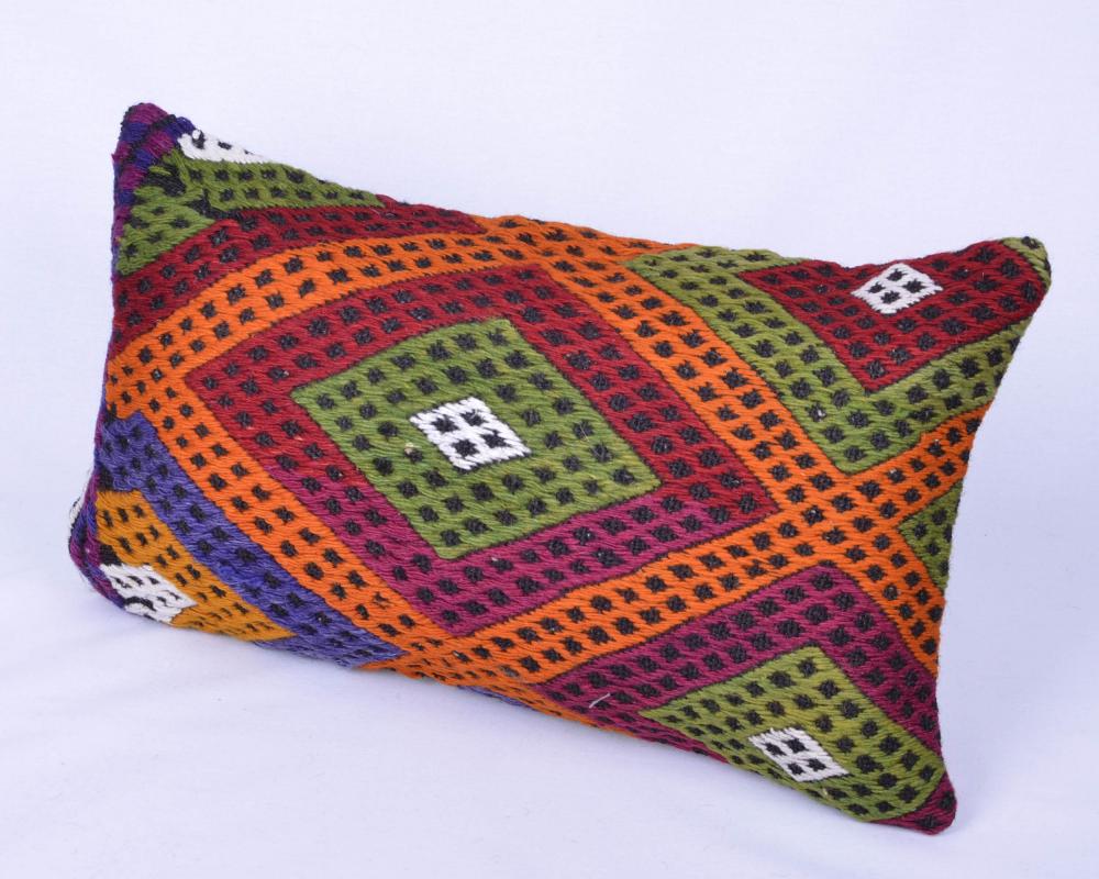 Vintage Kilim Yastık Kılıfı El Dokuması