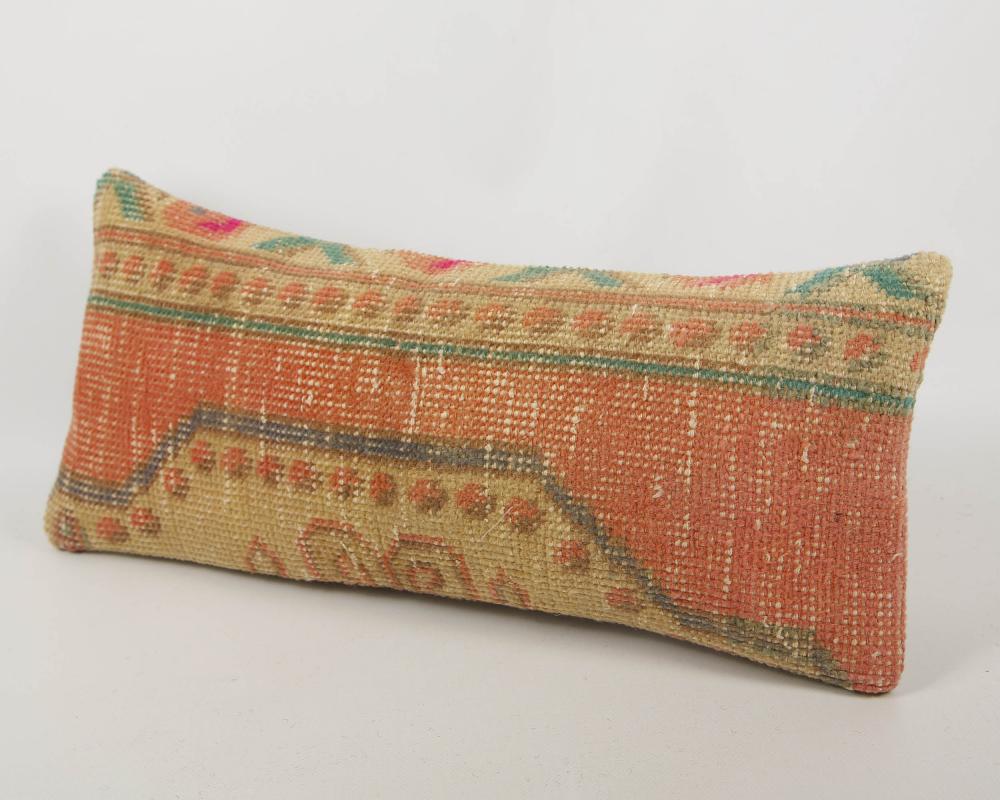 Vintage Kilim Halı Yastık Kılıfı El Dokuması