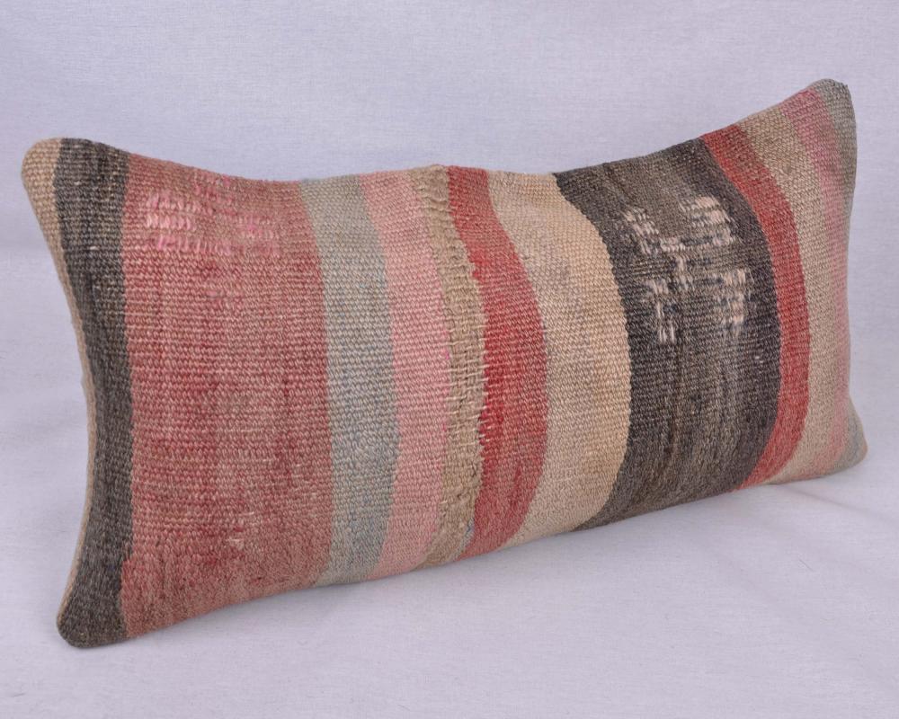 El Dokuması Kilim Kırlen Yastık Kılıfı