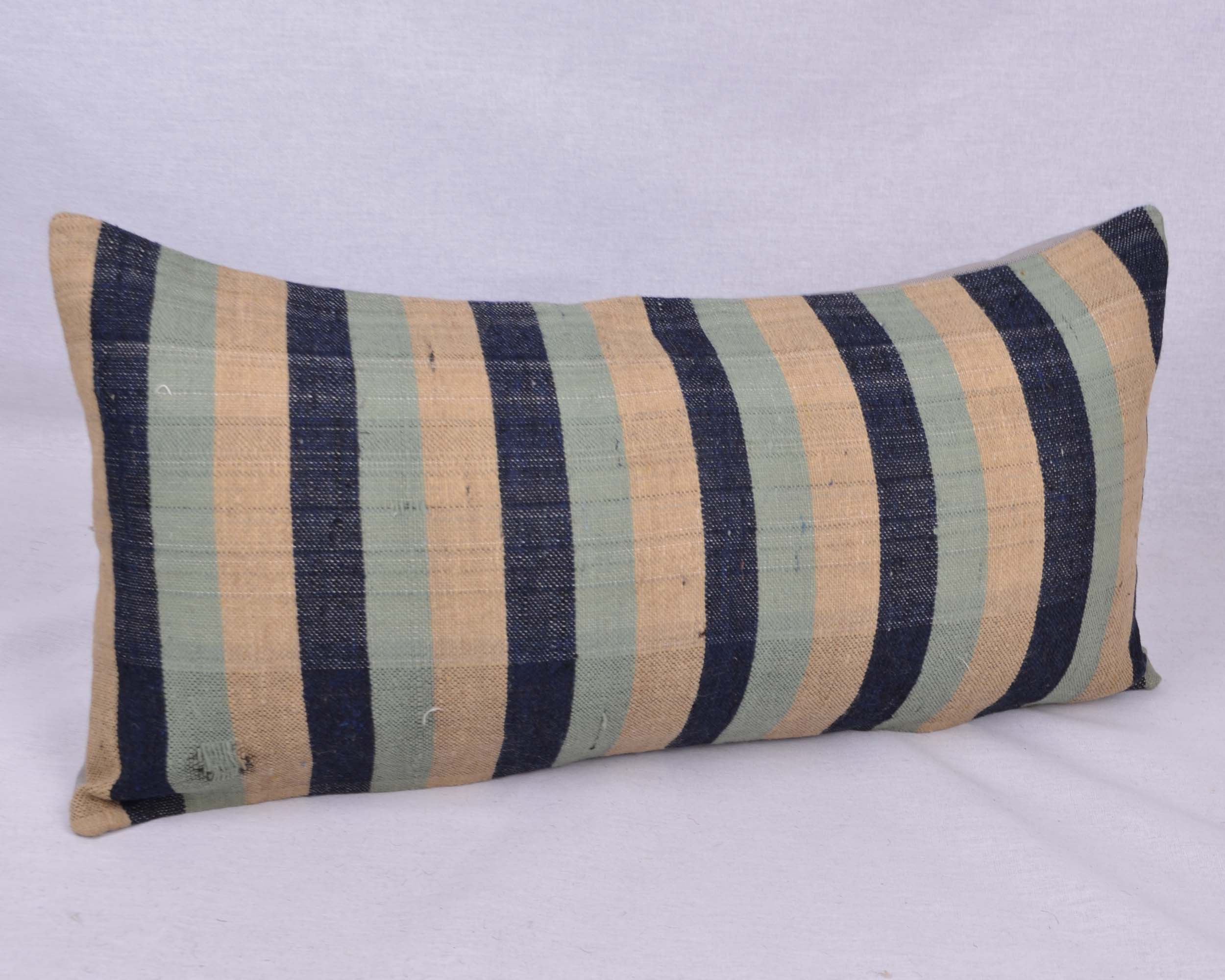 El Dokuması Kilim Kırlen Yastık Kılıfı