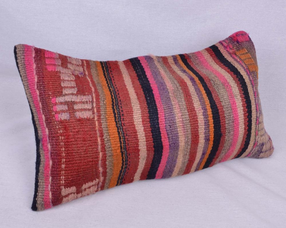 El Dokuması Kilim Kırlen Yastık Kılıfı
