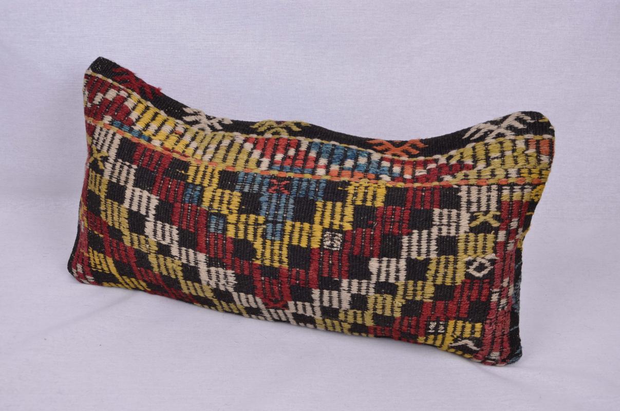 El Dokuması Kilim Kırlen Yastık Kılıfı