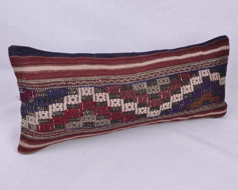El Dokuması Kilim Kırlen Yastık Kılıfı