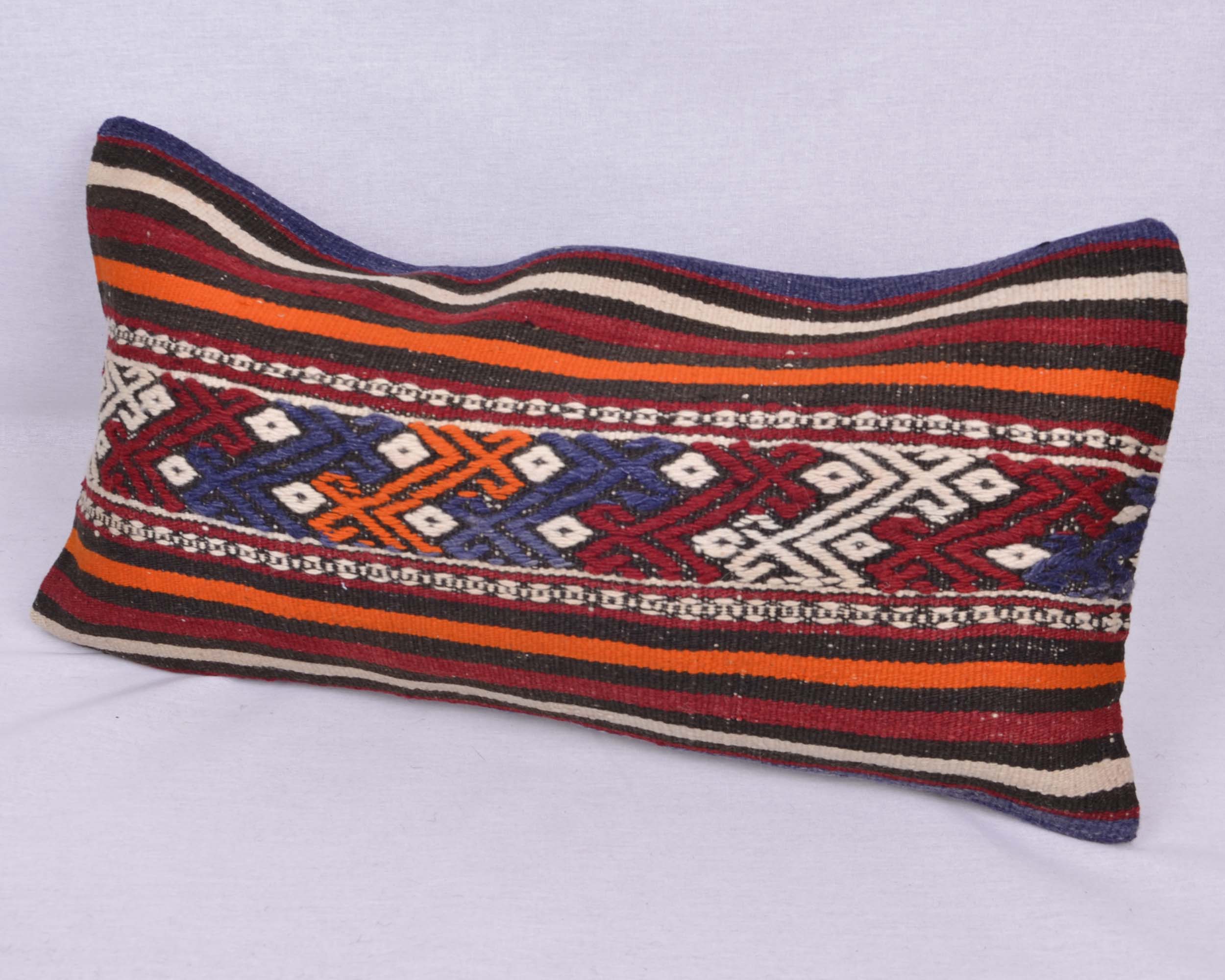 El Dokuması Kilim Kırlen Yastık Kılıfı
