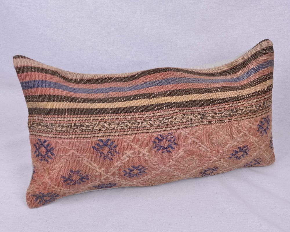 El Dokuması Kilim Kırlen Yastık Kılıfı