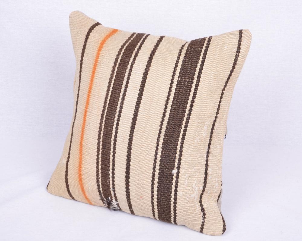 Vintage El Dokuma Kilim Yastık Kılıfı