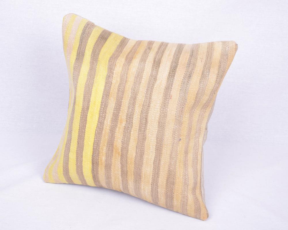Vintage El Dokuma Kilim Yastık Kılıfı
