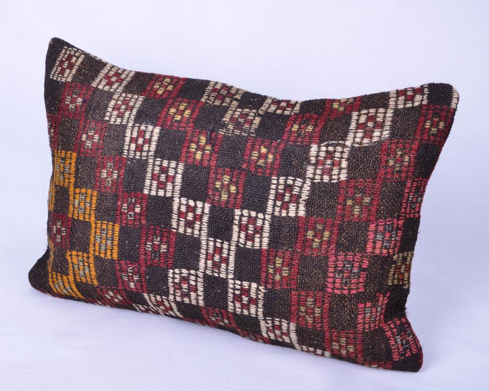 Vintage Kilim Yastık Kılıfı El Dokuması