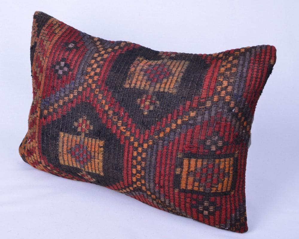 Vintage Kilim Yastık Kılıfı El Dokuması