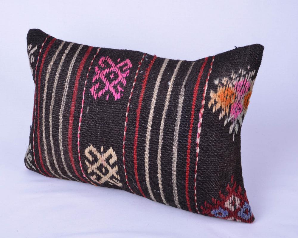 Vintage Kilim Yastık Kılıfı El Dokuması