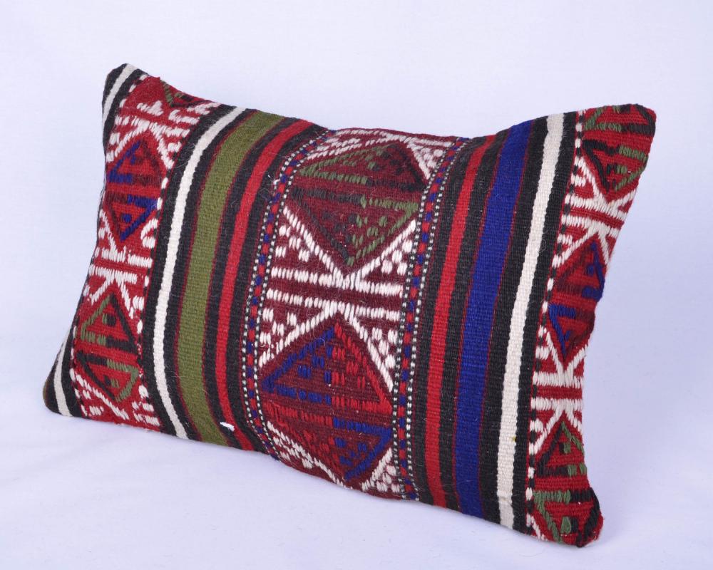 Vintage Kilim Yastık Kılıfı El Dokuması