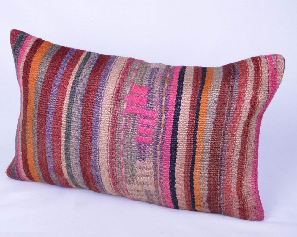 Vintage Kilim Yastık Kılıfı El Dokuması
