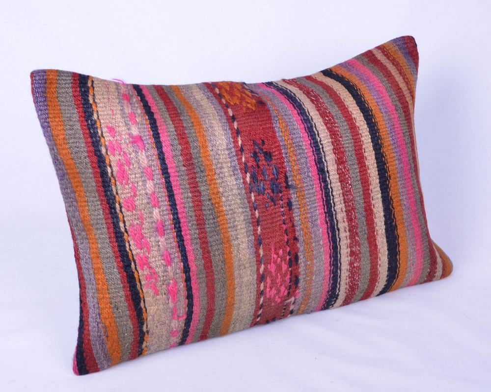 Vintage Kilim Yastık Kılıfı El Dokuması