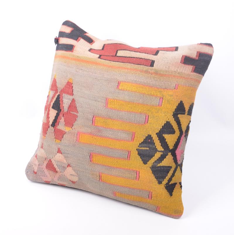 Antika Kilim Yastık Kılıfı