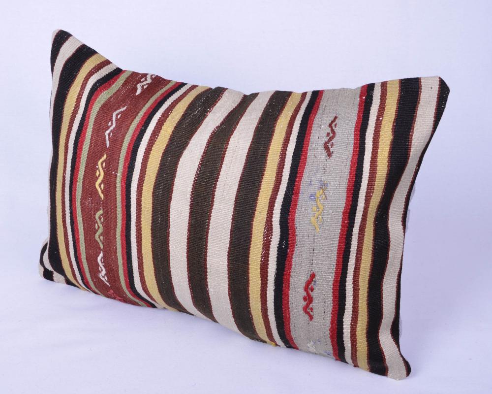 Vintage Kilim Yastık Kılıfı El Dokuması