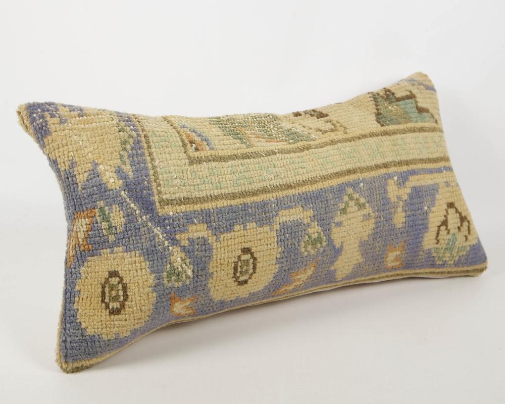 VintageAnadolu Kilim Kırlen Halı Kılıfı El Dokuması Yün Kırlent