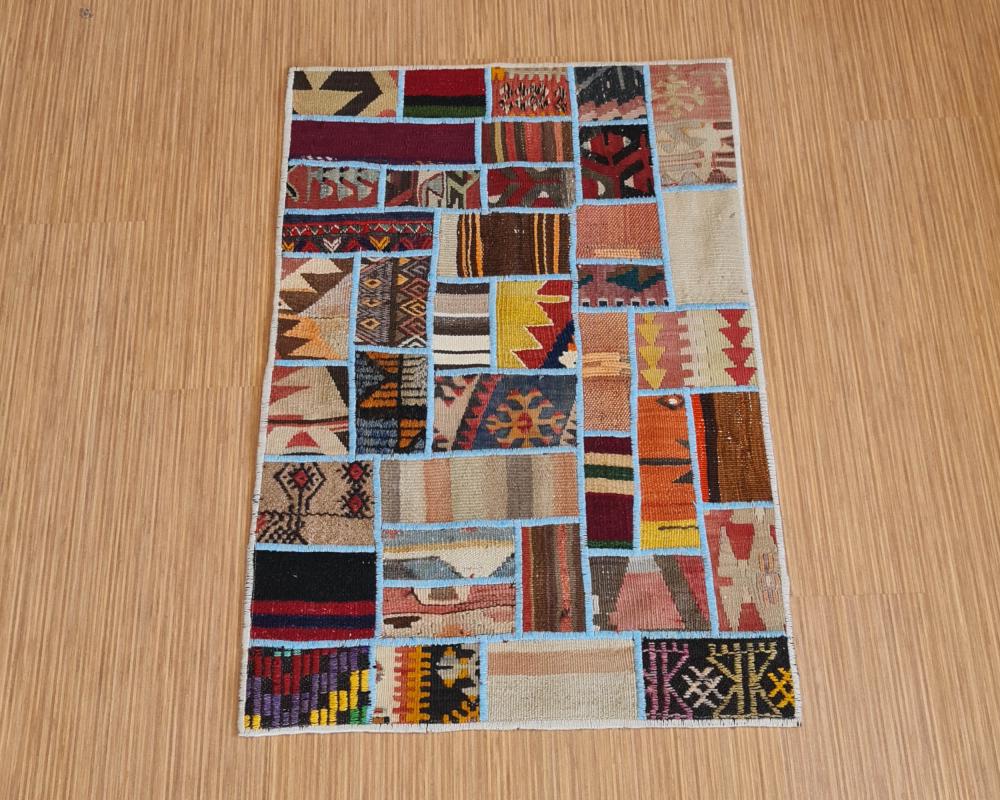 El dokuma Patchwork Kilim