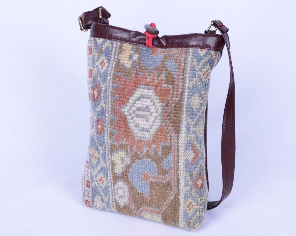 Kilim Çanta Dokuma Çapraz Omuz Çantası