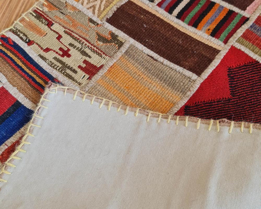 El dokuma Patchwork Kilim