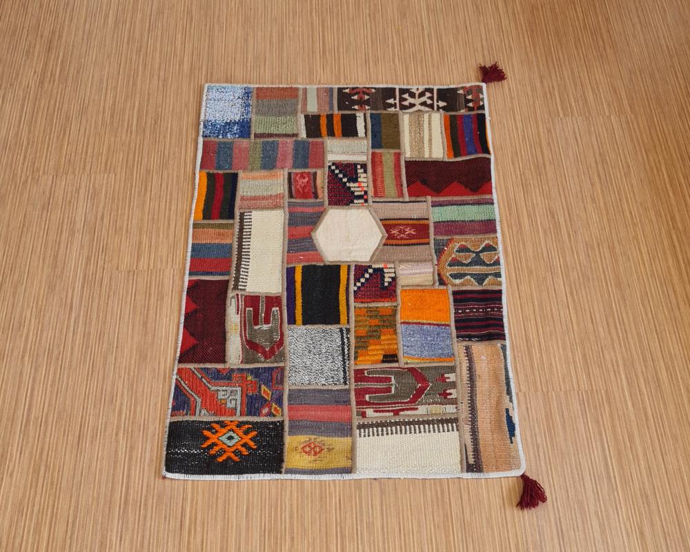 El dokuma Patchwork Kilim