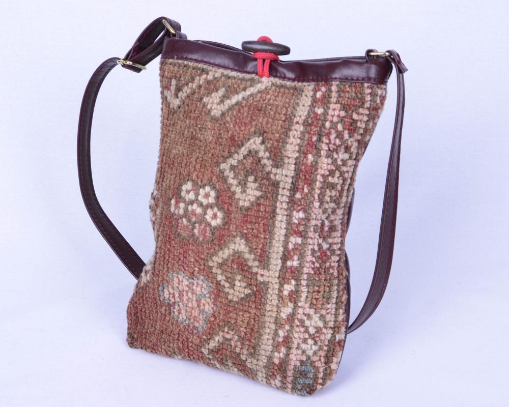 Kilim Çanta Dokuma Çapraz Omuz Çantası