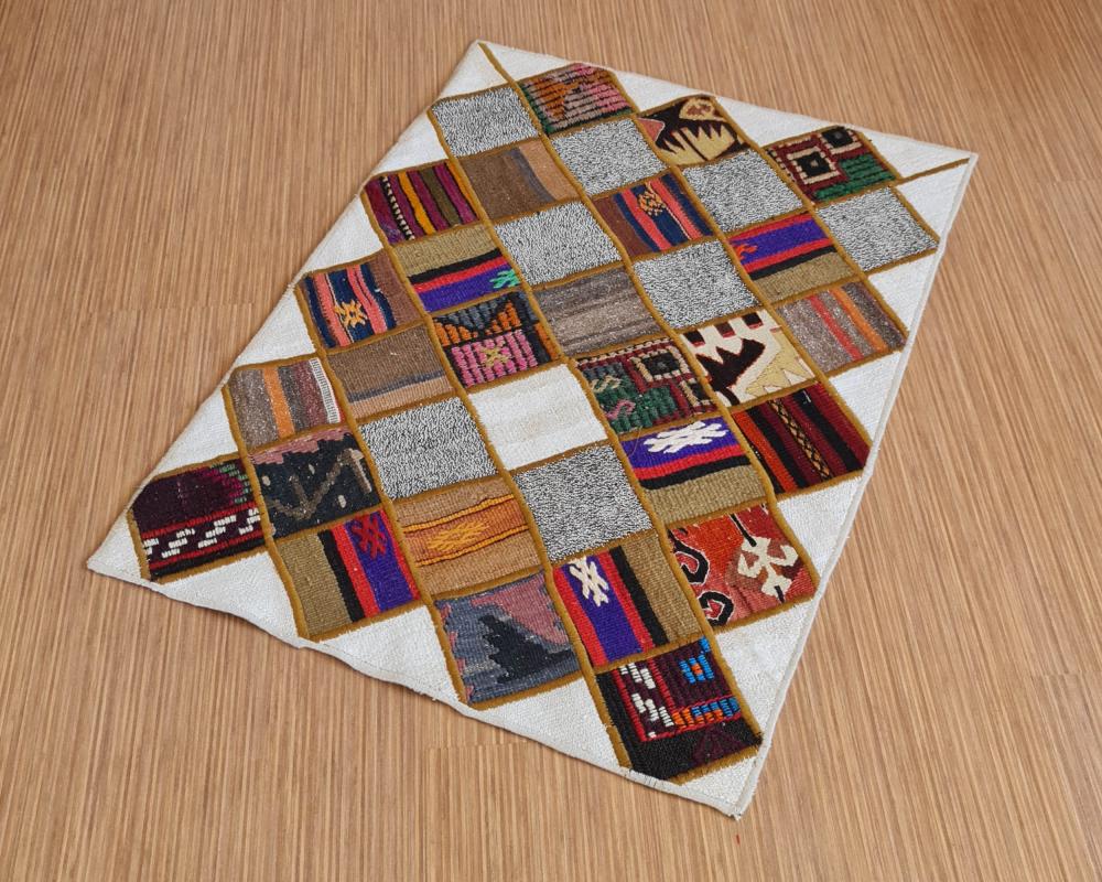 El dokuma Patchwork Kilim