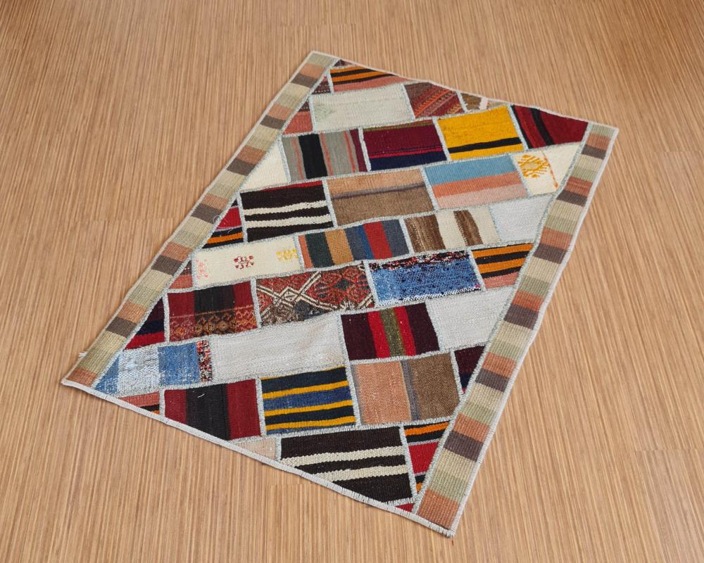 El dokuma Patchwork Kilim
