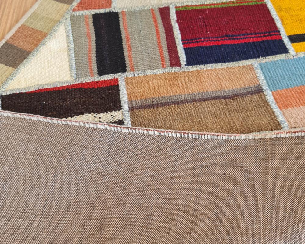 El dokuma Patchwork Kilim