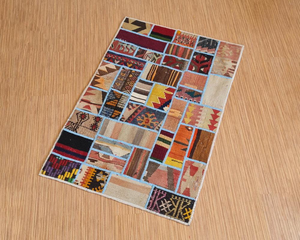 El dokuma Patchwork Kilim