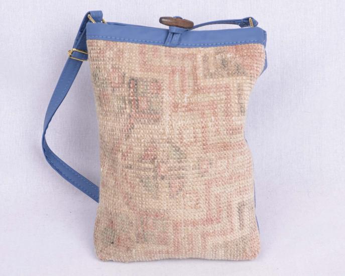 Kilim Çanta Dokuma Çapraz Omuz Çantası