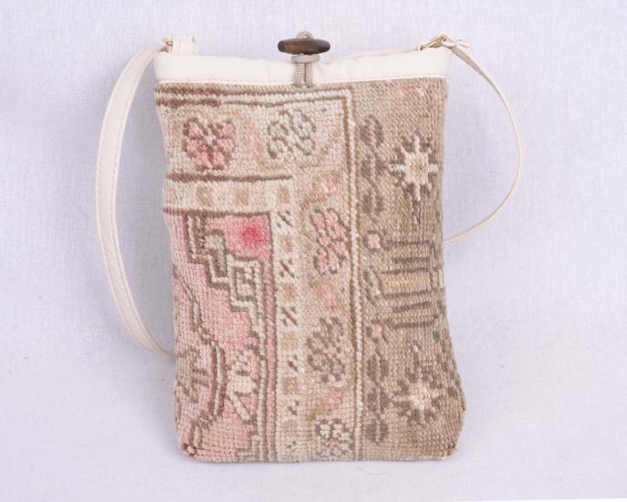 Kilim Çanta Dokuma Çapraz Omuz Çantası