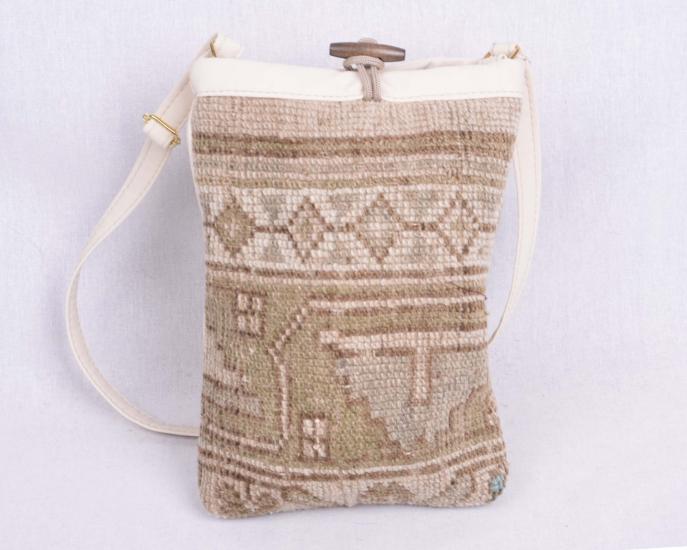 Kilim Çanta Dokuma Çapraz Omuz Çantası