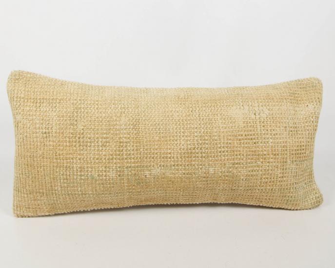 Vintage Anadolu Kilim Kırlen Halı Kılıfı El Dokuması Yün Kırlent
